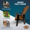 Amish Poly Deck Chair