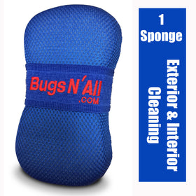 Bugs N All Car Care Soft Microfiber Mesh Bug Sponge