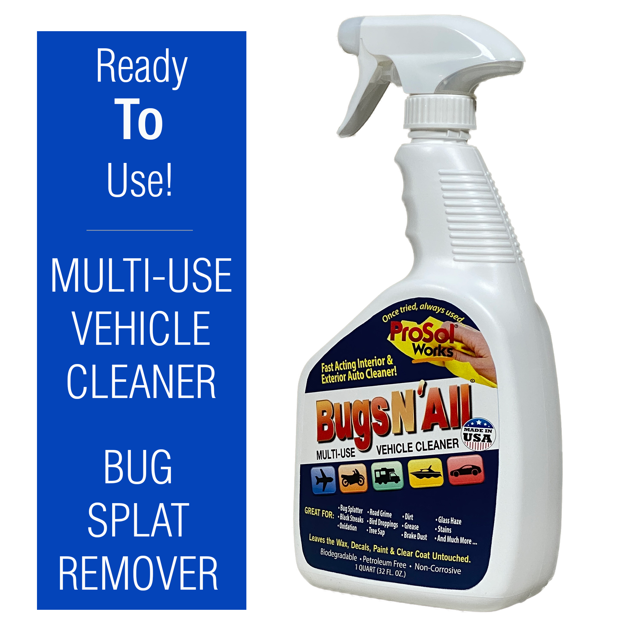 Bug and Tar Remover (2 Pack), Spray Cleaning